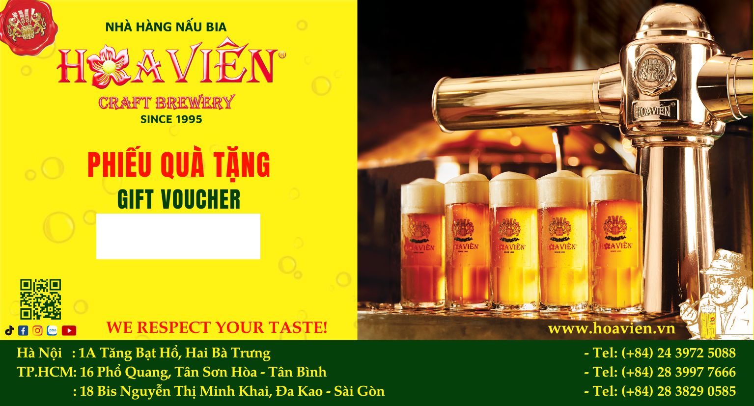 HOA VIEN GIFT VOUCHER